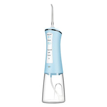 Load image into Gallery viewer, 360° Oral Irrigator Rechargeable USB Water Flosser Portable Dental Water Jet Floss Pick Waterproof 300ML Teeth Cleaner 4 Nozzles