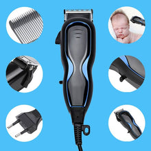 Load image into Gallery viewer, Professional Wire Hair Clipper Electric Hair Clipper Power Shaver Beard Trimmer With 4 Limit Combs