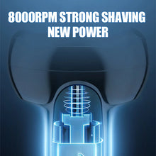 Load image into Gallery viewer, Travel Mens Shaver Mini Electric Razor for Men USB Rechargeable Beard Shaver Small Size Shavers Compact Razor Wet Dry Use