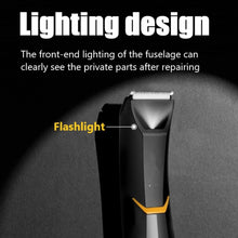 Load image into Gallery viewer, Washable Electric Groin &amp; Body Trimmer for Men &amp; Women Shaver &amp; Body Groomer Beard Grooming Rechargeable Pubic Hair Trimmer