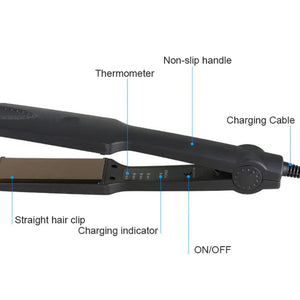 Professional Electric Hair Straightener Flat Iron Clip Styling Tool