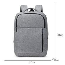 Load image into Gallery viewer, Men&#39;s Business Backpack Laptop 15.6  Nylon Waterproof Portable Travel Bag For Male USB Charging Design Multifunctional Rucksack