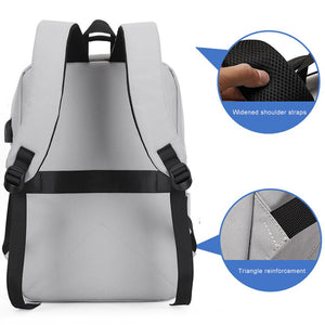 Business Men's Backpacks Multifunction USB Charging Bag Large Capacity Waterproof Rucksack Male Portable Travel Laptop Bagpack
