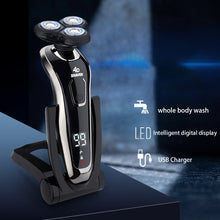 Load image into Gallery viewer, Electric Razor Electric Shaver Rechargeable Shaving Machine for Men Beard Razor Wet-Dry Dual Use Water Proof Fast Charging