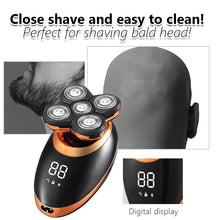 Load image into Gallery viewer, 3In1 Professional Electric Shaver USB Rechargeable Washable Men&#39;s Five Floating Heads Razors Hair Clipper Nose Ear Hair Trimmer