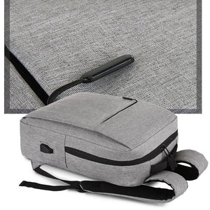 Men's Backpack Waterproof Oxford Cloth Bag Multifunction USB Charging Rucksack Male For Laptop Business Travel Bagpack