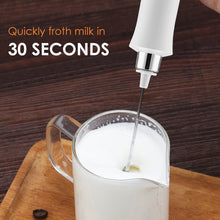 Load image into Gallery viewer, 3 in 1 Milk Frother Electric Milk Foamer Coffee Blender Portable Mini Mixer Kitchen Foam Machine Blower Cappuccino Maker Beater