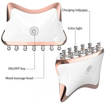 Load image into Gallery viewer, EMS Microcurrent Guasha LED Light Face Neck Body Lifting Anti-Wrinkle Beauty Head Relaxation Massager Skin Rejuvenation Device