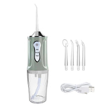 Load image into Gallery viewer, Newest Electric Oral Irrigator UV Sterilization USB Charger Dental Water Jet Flosser Waterproof Tartar Removal Tooth Pick Floss