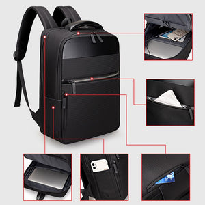 Mens Backpacks Multifunction Waterproof Bag Large Capacity USB Charging Rucksack Male For Laptop Portable Business Bagpack