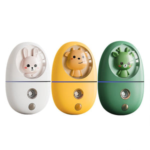 Cute Pet Hydrator Mini Facial Humidifier Face Nano Mist Sprayer Makeup Skin Moisturizing Hydration Nebulizer Face Steamer USB