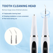 Load image into Gallery viewer, Ultrasonic Teeth Cleaner Electric Dental Plaque Remover Rechargeable Sonic Dental Calculus Scaler 4 Modes Adults Tooth Whitening