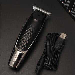 Powerful Electric Hair Trimmer Oil Head Rechargeable Hair Clipper Haircut Machine Engraving Hairline Usb Charging