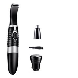 3 In1 Body Hair Trimmer Eyebrow Pubic Armpit Trimmer Nose Ear Shaping Tool Facial Hair Removal Men Women Shaver