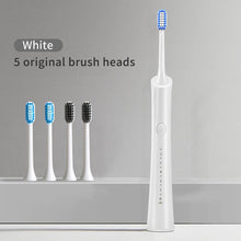 Load image into Gallery viewer, Sonic Electric Toothbrush Adult Timer Brush IPX7 Waterproof 6 Modes USB Charger Rechargeable Tooth Brushes Replacement Heads Set