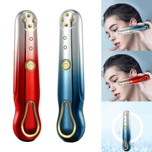 RF Radio Frequency Eye Massager Face Lifting Rechargeable Facial Machine for Home Use Vibration Heat Massager Pen Eye Care