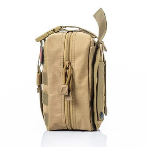 Aid Pouch First-Aid Kit Accessory Bag Tactical Waist Pack Multi-Purpose Outdoor Mountaineering Life-Saving Bag