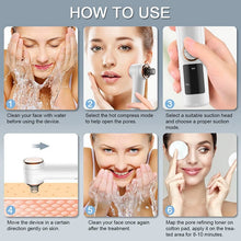 Load image into Gallery viewer, Blackhead Remover Pore Vacuum Electric Blackhead Remover Vacuum Blackhead Extractor For Women &amp; Men