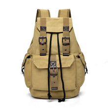 Load image into Gallery viewer, School Backpack Bags Backpacks Hiking Backpack Canvas Bookbag for Men Travel Backpacks Outdoor Sports Bags
