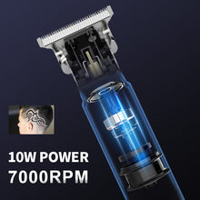 Load image into Gallery viewer, Cordless Electric Hair Clipper for Men Haircut Trimmer USB Rechargeable Cutting Machine Portable Razor Barber Cutter Shavers