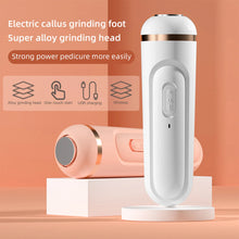 Load image into Gallery viewer, Electric Foot Grinder Foot Calluses Dead Skin Remover Automatic Pedicure Tool with 3 Alloy Grinding Heads Type-C Rechargeable