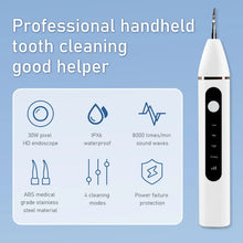 Load image into Gallery viewer, Ultrasonic Dental Scaler Electric Teeth Cleaner for Tooth Whitening Sonic Stone Plaque Scalers Tartar Stains Calculus Remover