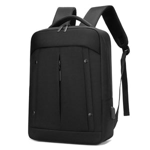 Men's Backpack Holds 15.6 Inches Laptop Bag Multifunction USB Charging Large Capacity Nylon Waterproof Rucksack For Male