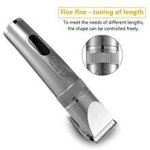 Load image into Gallery viewer, Full Body Washable Electric Hair Clipper Ceramic Professional Fine Adjustable Hair Trimmer Low Noise Hair Cutting Machine Razor