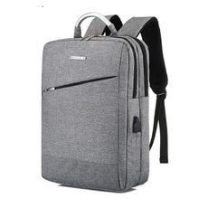 Load image into Gallery viewer, USB Charging Backpack For Men Multifunctional Waterproof Bag Business Portable Laptop Rucksack Large Capacity Unisex Backbag