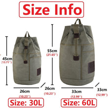 Load image into Gallery viewer, Mens Bag Outdoor Sports Duffle Bag  Rucksack Tactical Canvas Backpack  School Bag