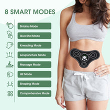Load image into Gallery viewer, Mini Electric Massager 8 Mode Arm Leg Shoulder Back Neck Body Massager Pain Relief Micro-current Pulse Cervical Massage Sticker