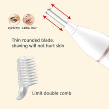 Load image into Gallery viewer, 4 in 1 Multifunction Women Hair Removal Electric Shaping Female Shaving Machine Mini Shaver Trimmer Razor for Eyebrow Underarm