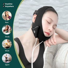 Load image into Gallery viewer, Electric Face-lift Band USB Plug-in Elastic Bandage Relaxation Shape Lift Reduce Double Chin Face Slimming Thinning Tool
