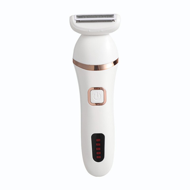 Electric Shaver for Women Rechargeable Body Hair Removal 3 Blades Pubic Hair Shaving Razor for Legs Underarms Bikini Trimmer