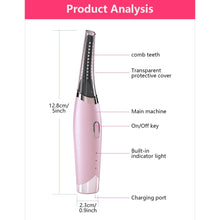 Load image into Gallery viewer, Intelligent Portable High Quality Heated Electric Natural Curling Eyelash Curler Eyelash Care Tools Professional Eyelash Curler