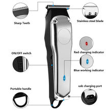 Load image into Gallery viewer, Hair Trimmer Hair Cutting Machine Clipper Hair Professional Oil Head Cutting Sculpture Adult Children Bald