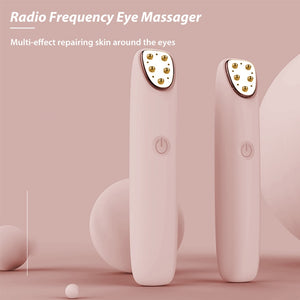 Multi-functional RF Eye Massager Facial Skin Anti Wrinkle Dark Circle Remove Electric Massager Heating Vibration Massage Pen eye