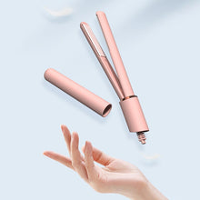 Load image into Gallery viewer, Mini Portable Hair Straightener Ceramics Care Hair Curler Constant Temperature Flat Iron Anti-scald Fast Heating