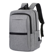 Load image into Gallery viewer, Large Capacity Mens Backpacks Multifunction USB Charging Bag Male Waterproof Oxford Cloth Rucksack For Laptop Business Bagpack