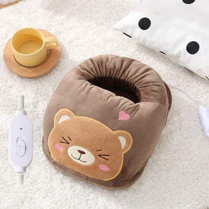 Foot Warmer Electric Heater USB Charging Power Saving Warm Foot Cover Feet Heating Pads for Home Bedroom Sleeping Winter NEW