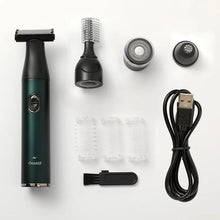 Load image into Gallery viewer, 4 IN 1 Electric Shaver Rechargeable Beard Electric Razor For Men Face Shaving Machine Male Beard Clipper Cleaning Shaver