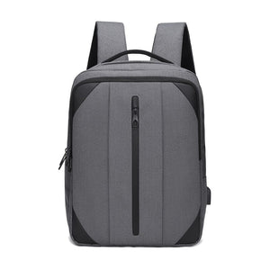Business Backpack For Male USB Charging Multifunctional Nylon Waterproof Luxury Bags Unisex Holds 15.6-inch Laptop Rucksack