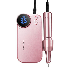 35000RPM Portable Electric Nail Drill Manicure Machine Acrylic Gel Polish Nails Sander Rechargeable Nail Polishing Tools Speed