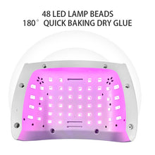Load image into Gallery viewer, Led Lamp For Nails Uv Nail Drying Light For Gel Nail Manicure Polish Cabin Lamps Dryer Machine Nails Equipment Professional
