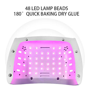 Led Lamp For Nails Uv Nail Drying Light For Gel Nail Manicure Polish Cabin Lamps Dryer Machine Nails Equipment Professional