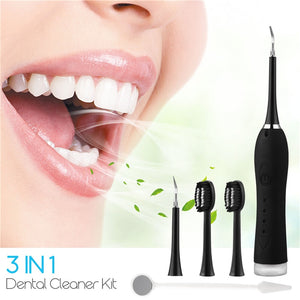 Portable Electric Dental Calculus Remover Toothbrush Sonic Tartar Removal Teeth Whitening Cleaning Oral Hygiene Tools