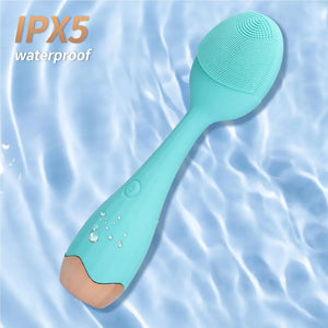 Facial Cleaner Waterproof Cleansing Scrubber Brushes Washer Massaging Machine Device Tool Care Supply For Woman Lady