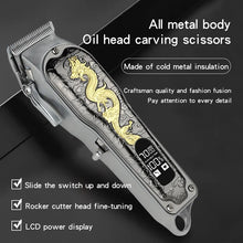 Load image into Gallery viewer, Professional Hair Clipper Cordless Hair Trimmer Machine Men&#39;s Razor Hair Clipper Hair Trimmer Beard
