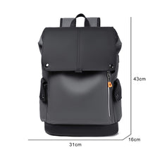 Load image into Gallery viewer, Men&#39;s Backpack Multifunctional Bags For Male Business Laptop Bag Waterproof Headphone Jack Bagpack PU Leather Casual Rucksack