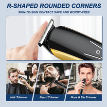 Load image into Gallery viewer, 3In1 Hair Trimmer For Men Electric Hair Clipper Grooming Kit Eyebrow Beard Trimmer Electric Shaver Hair Cutting Machine